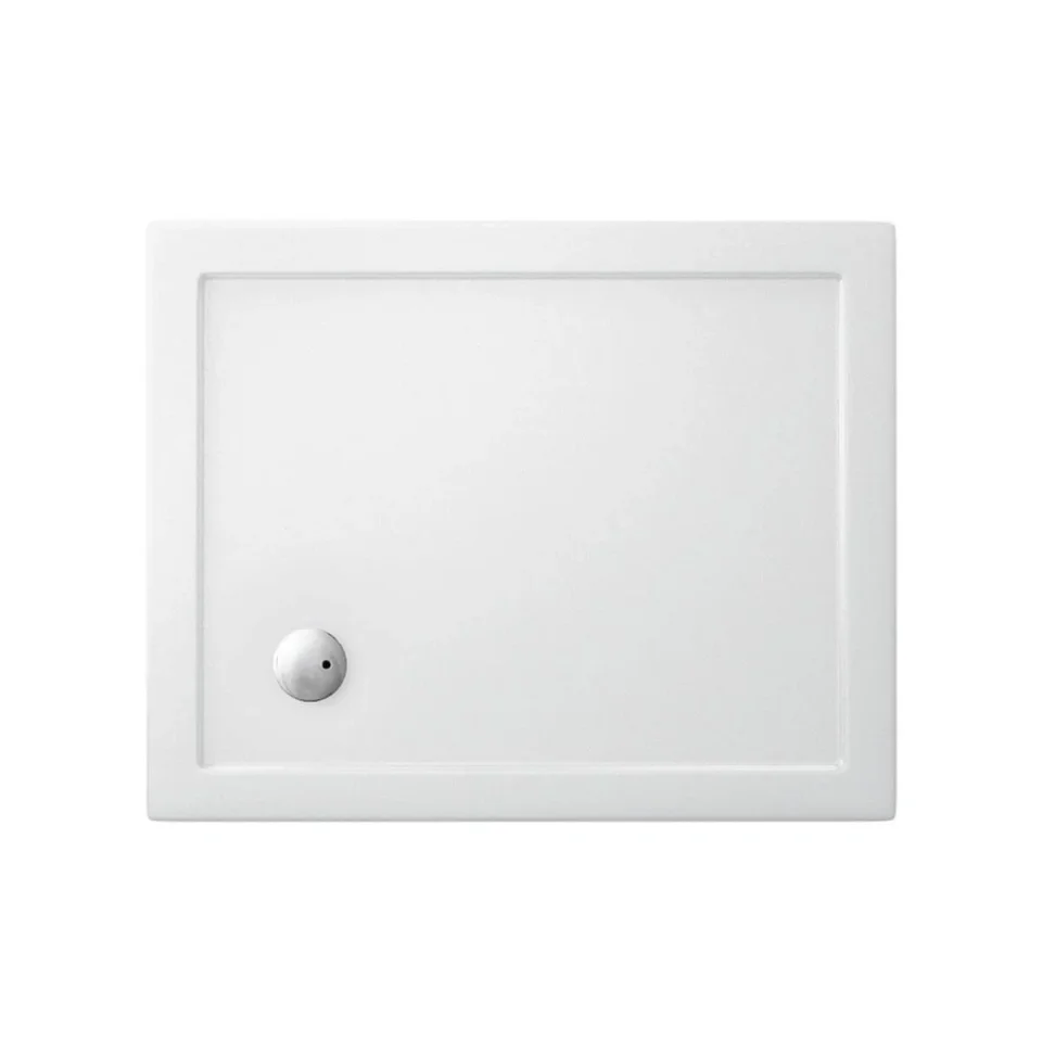 Britton Rectangular Shower Tray 800 X 1000mm detail view - Image 2