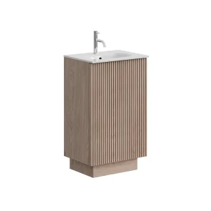 Crosswater Limit 500mm Floorstanding Door Unit Modern Oak