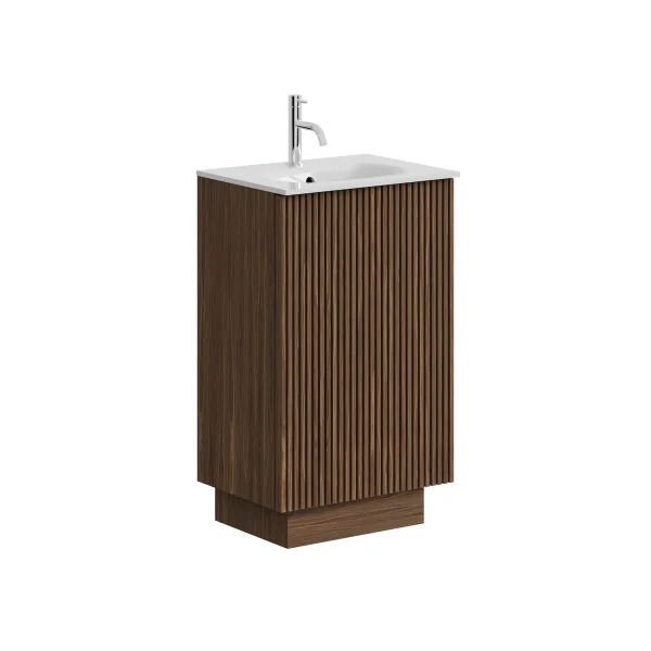 Crosswater Limit 500mm Floorstanding Door Unit Royal Walnut