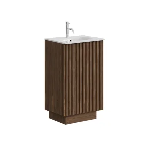 Crosswater Limit 500mm Floorstanding Door Unit Royal Walnut