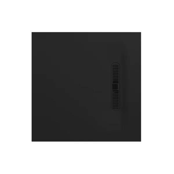 Crosswater Vito Square Shower Tray 900 25mm Matt Black