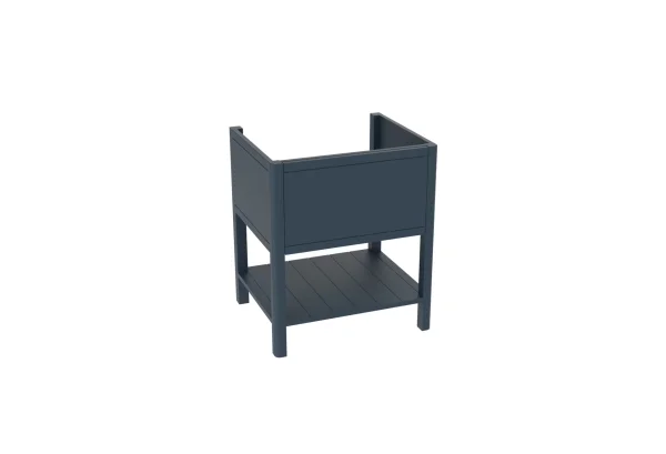 Saneux Frontier 60cm 1 Drawer Floor Standing Unit With Undermount Tray - Matte Fiord