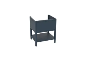 Saneux Frontier 60cm 1 Drawer Floor Standing Unit With Undermount Tray - Matte Fiord