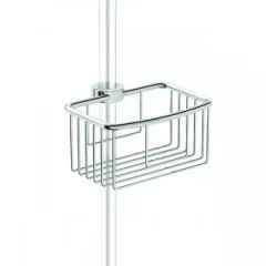 Hib Shower Basket Clip On Riser Rail - Modern product image - Image 1