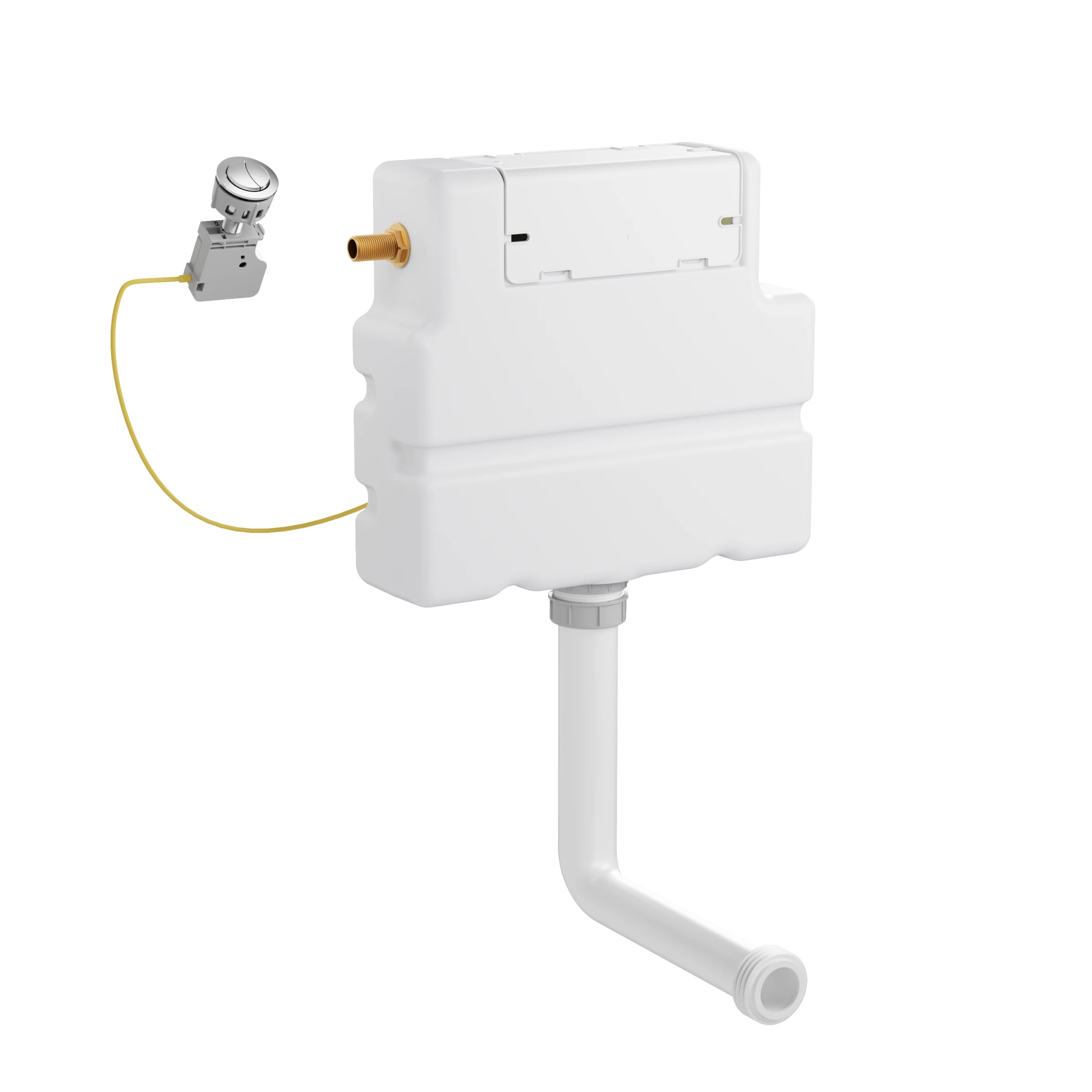 Britton Slim Line Furniture Cistern Dual Flush Chrome
