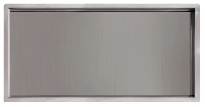 Just Taps Stainless Steel Shower Niche 600X300
