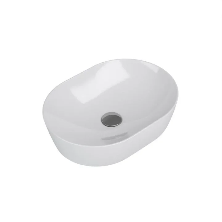 Roper Rhodes 490mm Pill Countertop Basin - White product image - Image 1