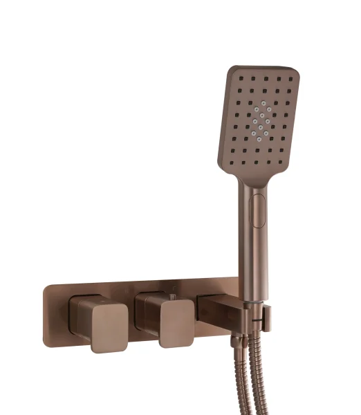 Just Taps Hix Thermostatic Concealed 2 Outlet Shower Valve