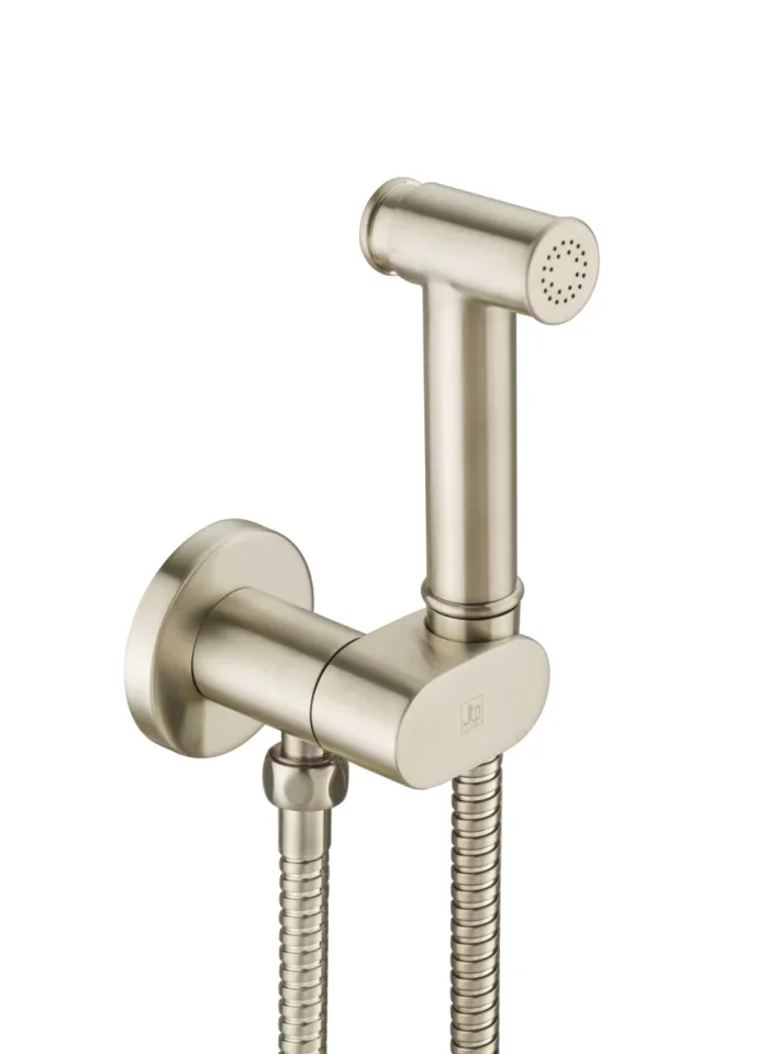 Just Taps Douche Set With Safety Stop Stainless Steel product image - Image 1