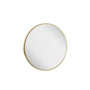 Crosswater Infinity Non-Illuminated Mirror 600 Brushed Brass