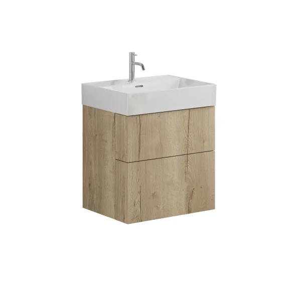 Crosswater Avenue Basin 1 Tap Hole Tall Ceramic Basin 600mm White