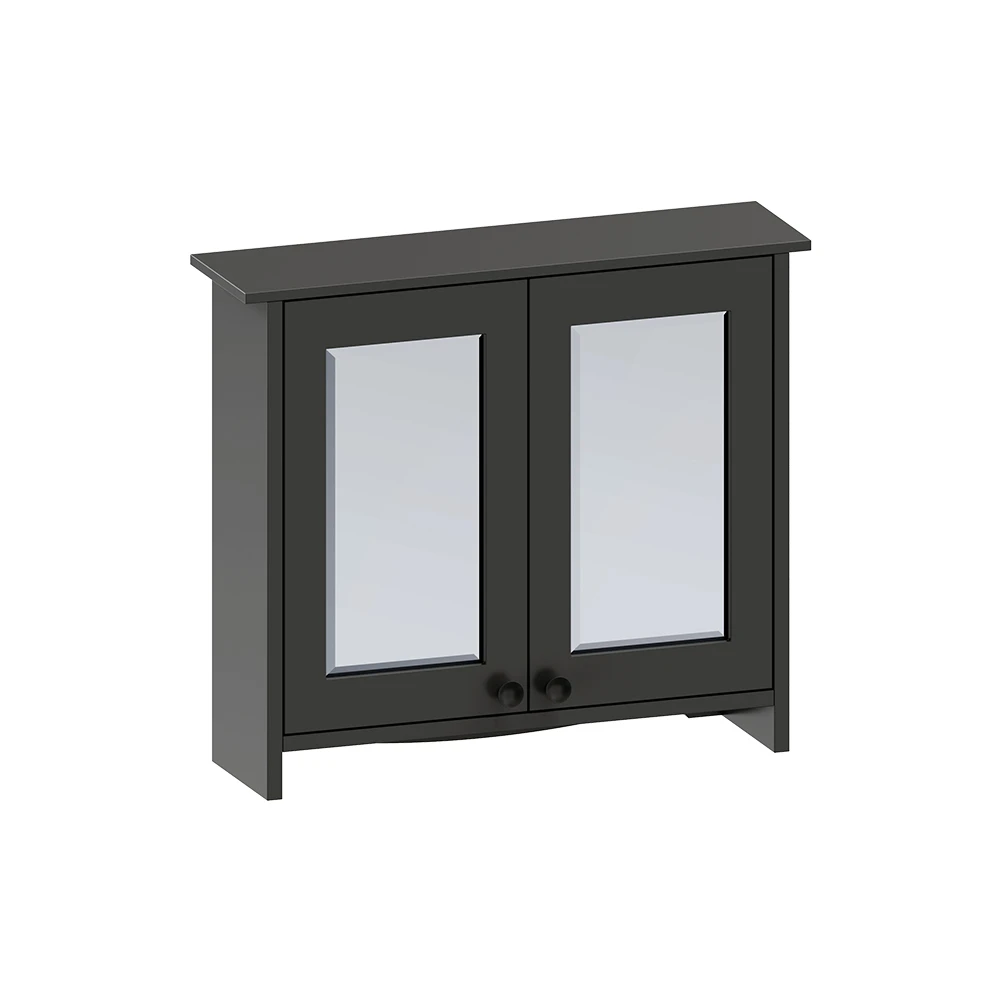 Burlington Guild Mirror Cabinet 650mm Ashbee Grey