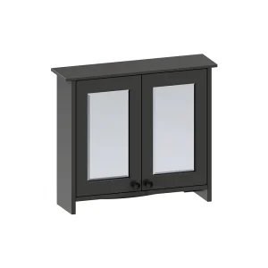 Burlington Guild Mirror Cabinet 650mm Ashbee Grey