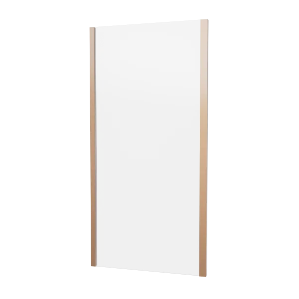 Crosswater 6mm Side Panel 760 Brushed Bronze