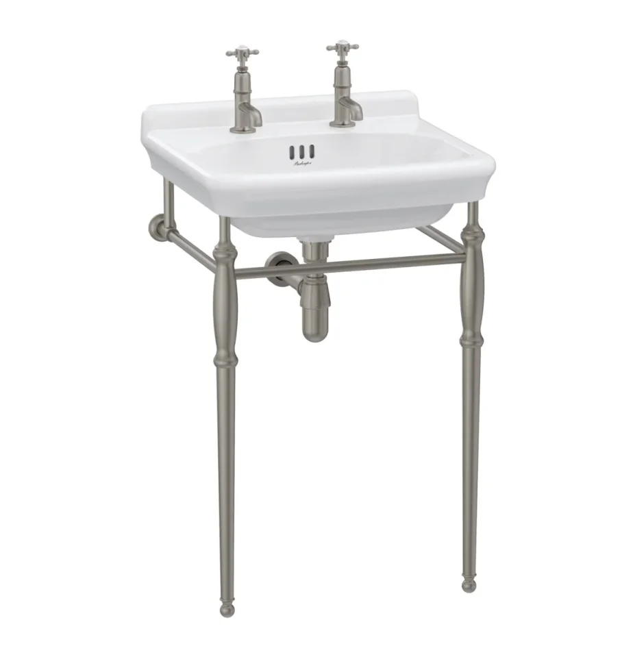 Burlington Guild Basin Stand 560mm Chrome product image - Image 1