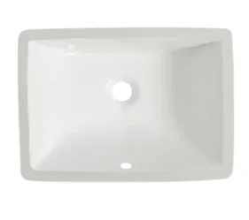 Roper Rhodes 600mm Hampton Rectangular Undermount Basin - White product image - Image 1