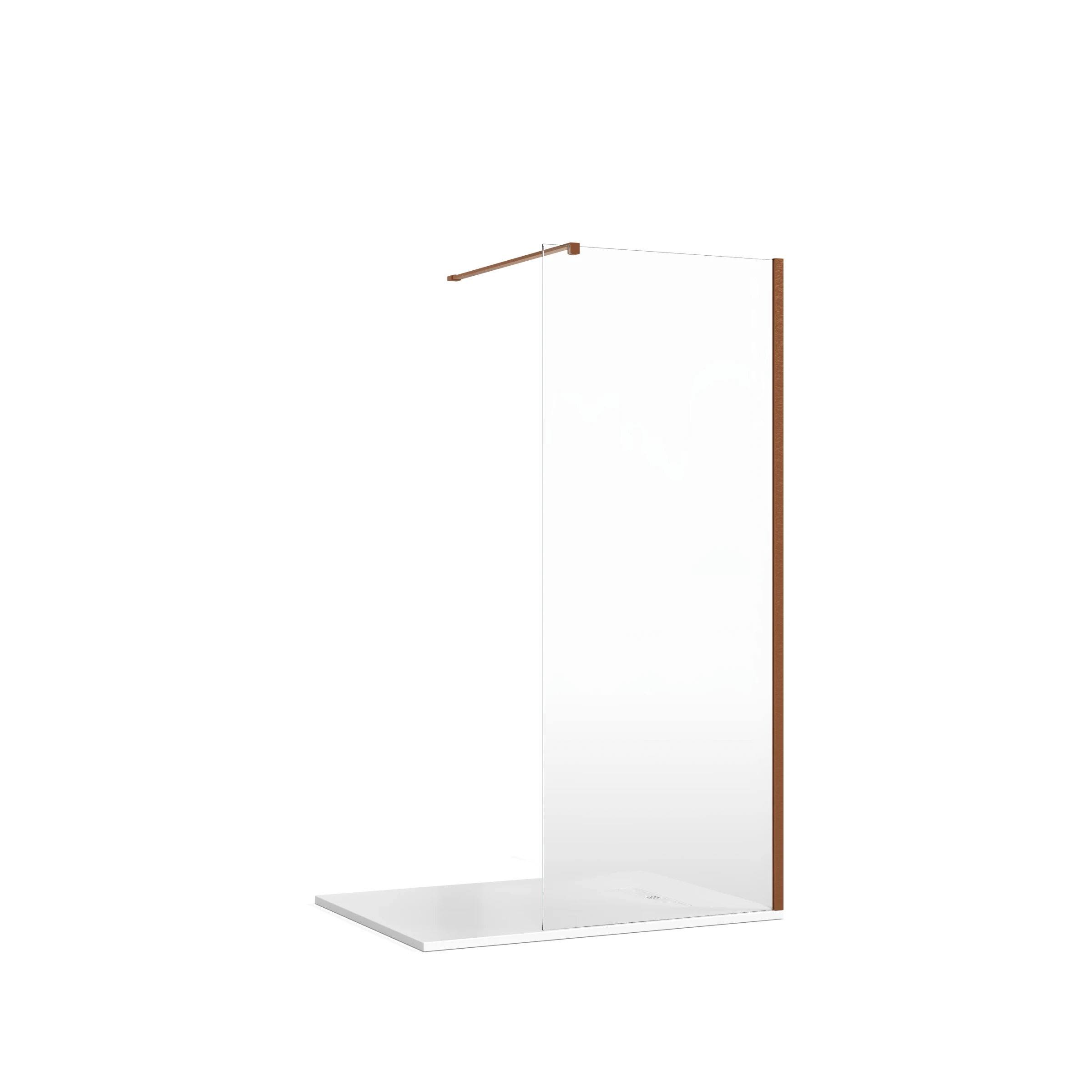 Crosswater Gallery Wall Profile Brushed Bronze