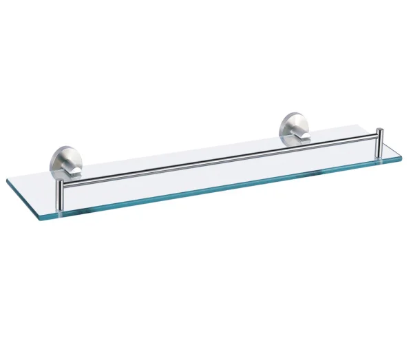Just Taps Inox Tempered Glass Shelf