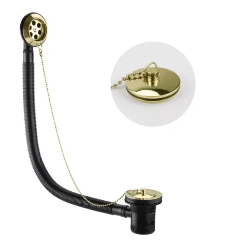 JTP Grosvenor Antique Brass Bath Waste product image - Image 1