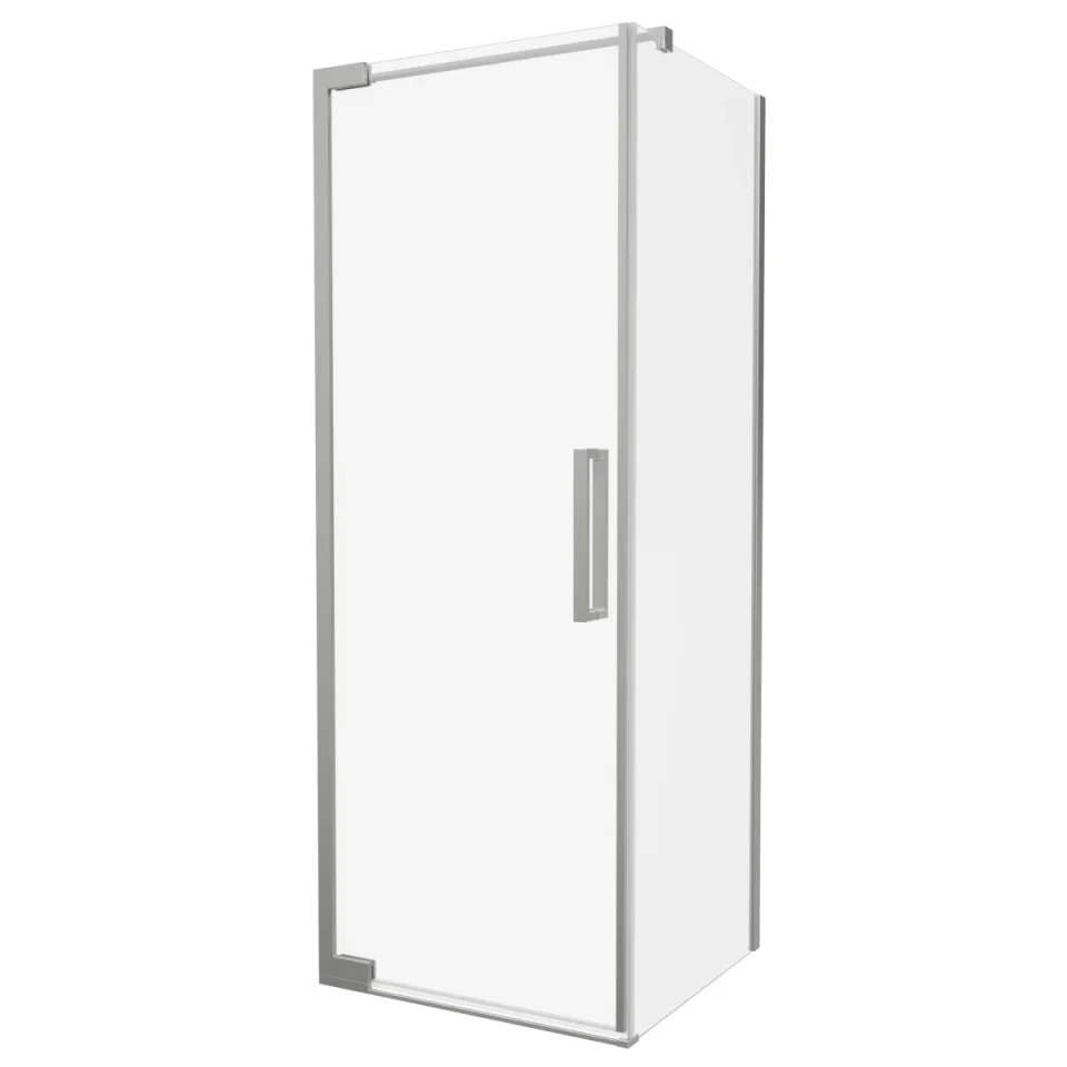 Crosswater Asura 8mm Side Panel for Hinged Door 760 Brushed Nickel product image - Image 1