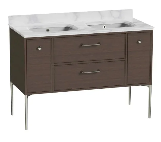 Roper Rhodes Walcot 1200 4 Drw Double -walnut