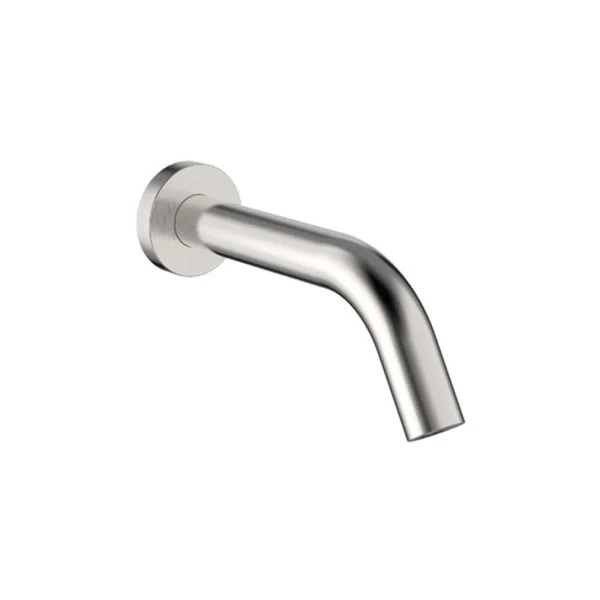 Crosswater Mpro Wall Mounted Basin Spout Sensor 220mm Stainless Steel Effect