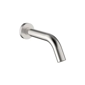 Crosswater Mpro Wall Mounted Basin Spout Sensor 220mm Stainless Steel Effect