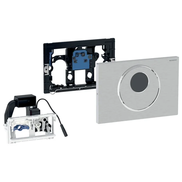 Geberit 115.856.sn.1 Sigma 10 Flush Plate Brush Ss