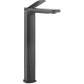 Crosswater Glide II Basin Tall Monobloc Slate detail view - Image 3