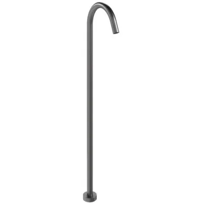 Crosswater Bath Spout Floor Standing Slate detail view - Image 2