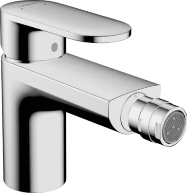 Hansgrohe Vernis Blend Single Lever Bidet Mixer With Pop-up Waste Set Chrome product image - Image 1
