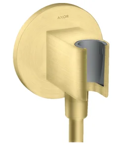 Axor Showersolutions Wall Outlet 130 X 110 X 90mm Brass - Brushed