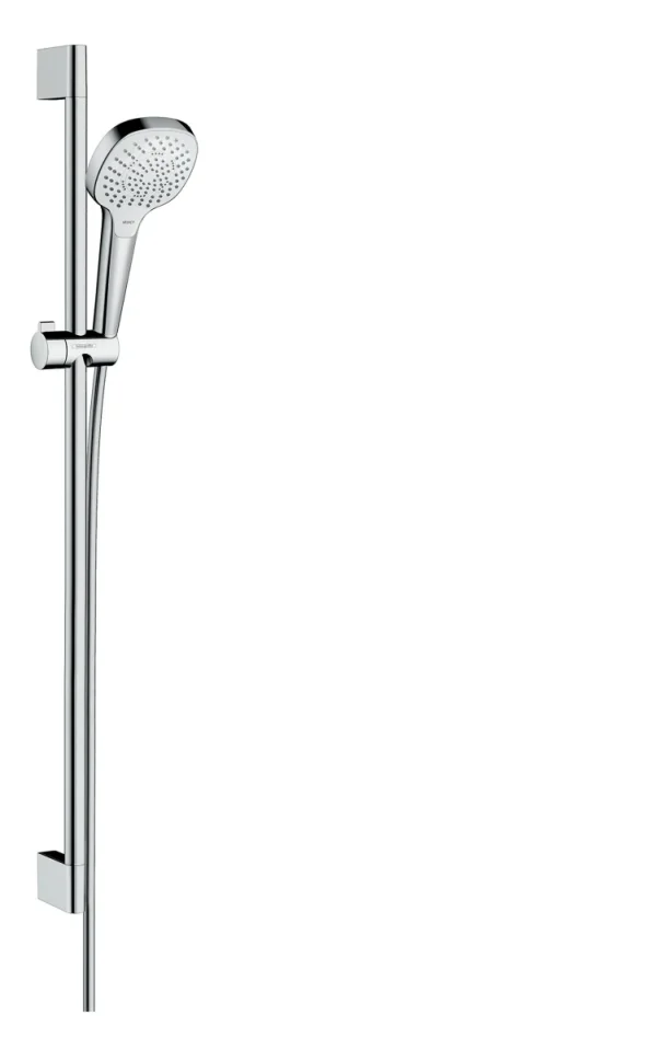 Hansgrohe Croma Select E Shower Set 110 Multi With Shower Rail 90 Cm White/chrome product image - Image 1