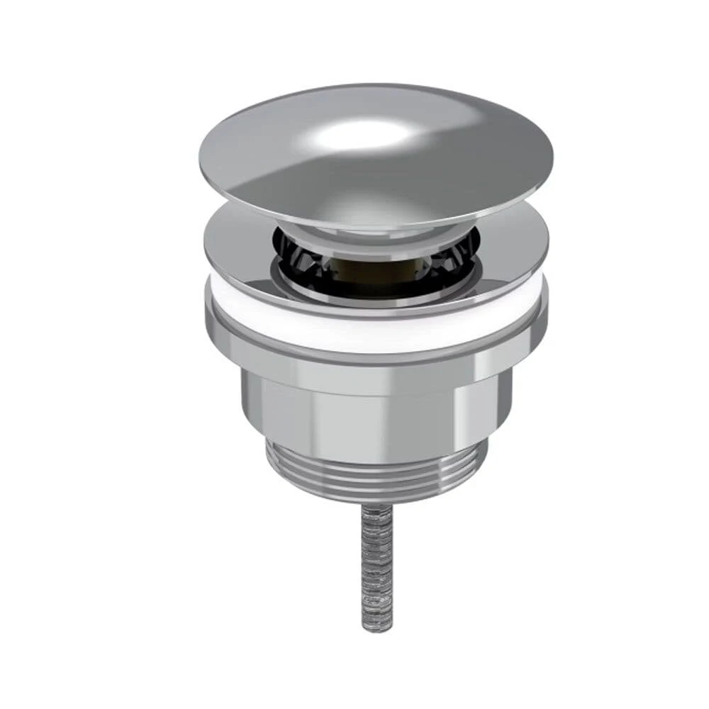 Saneux Universal Basin Waste, Slotted & Unslotted - Chrome