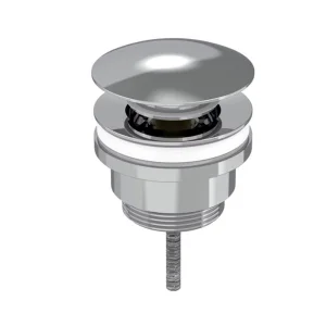 Saneux Universal Basin Waste, Slotted & Unslotted - Chrome