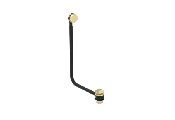 Saneux Cos Overflow & Clicker Waste - Brushed Brass
