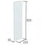 Roper Rhodes Aruba Slim Design Panel - White product image - Image 1
