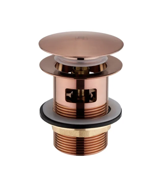 Just Taps Kono Click Clack Bath Waste Brushed Bronze