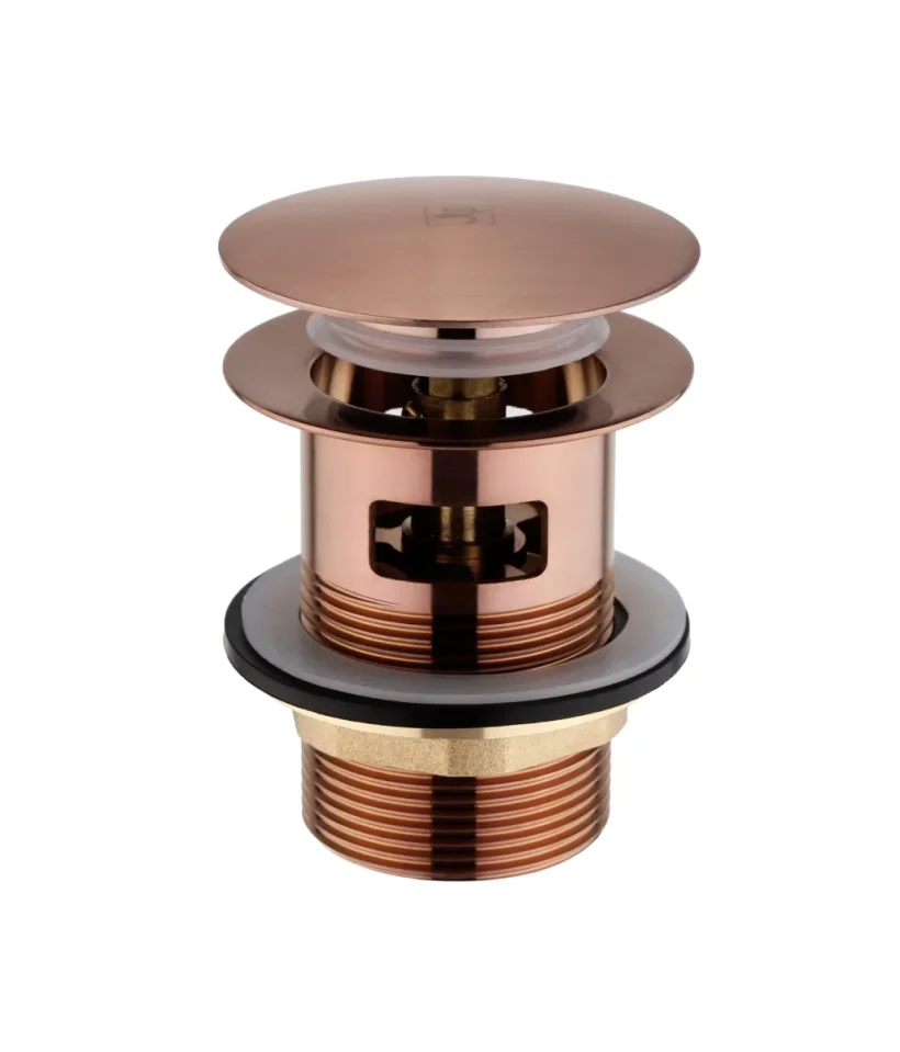 Just Taps Kono Click Clack Bath Waste Brushed Bronze product image - Image 1