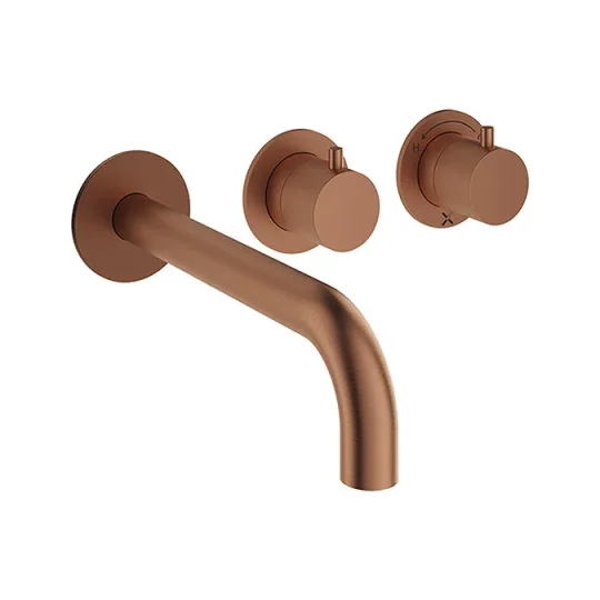Crosswater Module Mpro 2 Control Trim & Bath Spout Brushed Bronze detail view - Image 2