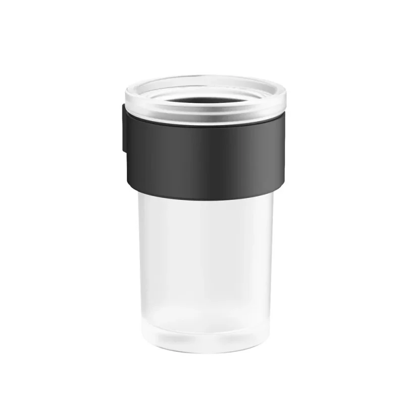 Crosswater Velo Tumbler Holder Matt Black detail view - Image 2