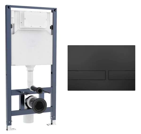 Crosswater Venue Frame Set 5 Matt Black
