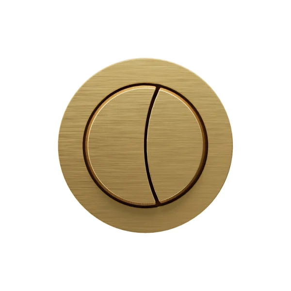 Crosswater Flush Button & Cable Brushed Brass