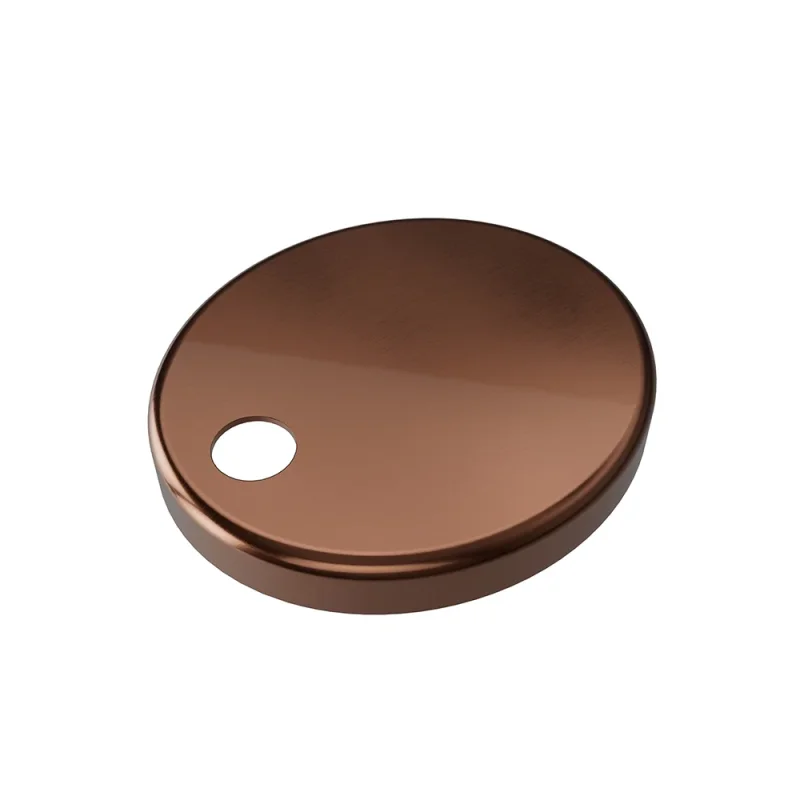 Crosswater Libra Decorative Hinge Cover Brushed Bronze product image - Image 1