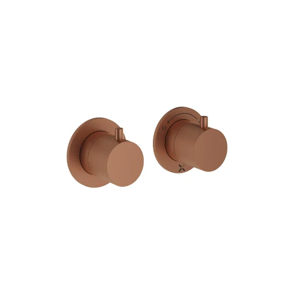 Crosswater Module Mpro 2 Control Diverter Trimset Brushed Bronze