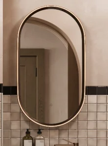 Hib Ionic 50 Pill Mirror - Bronze H90 X W50 X D4