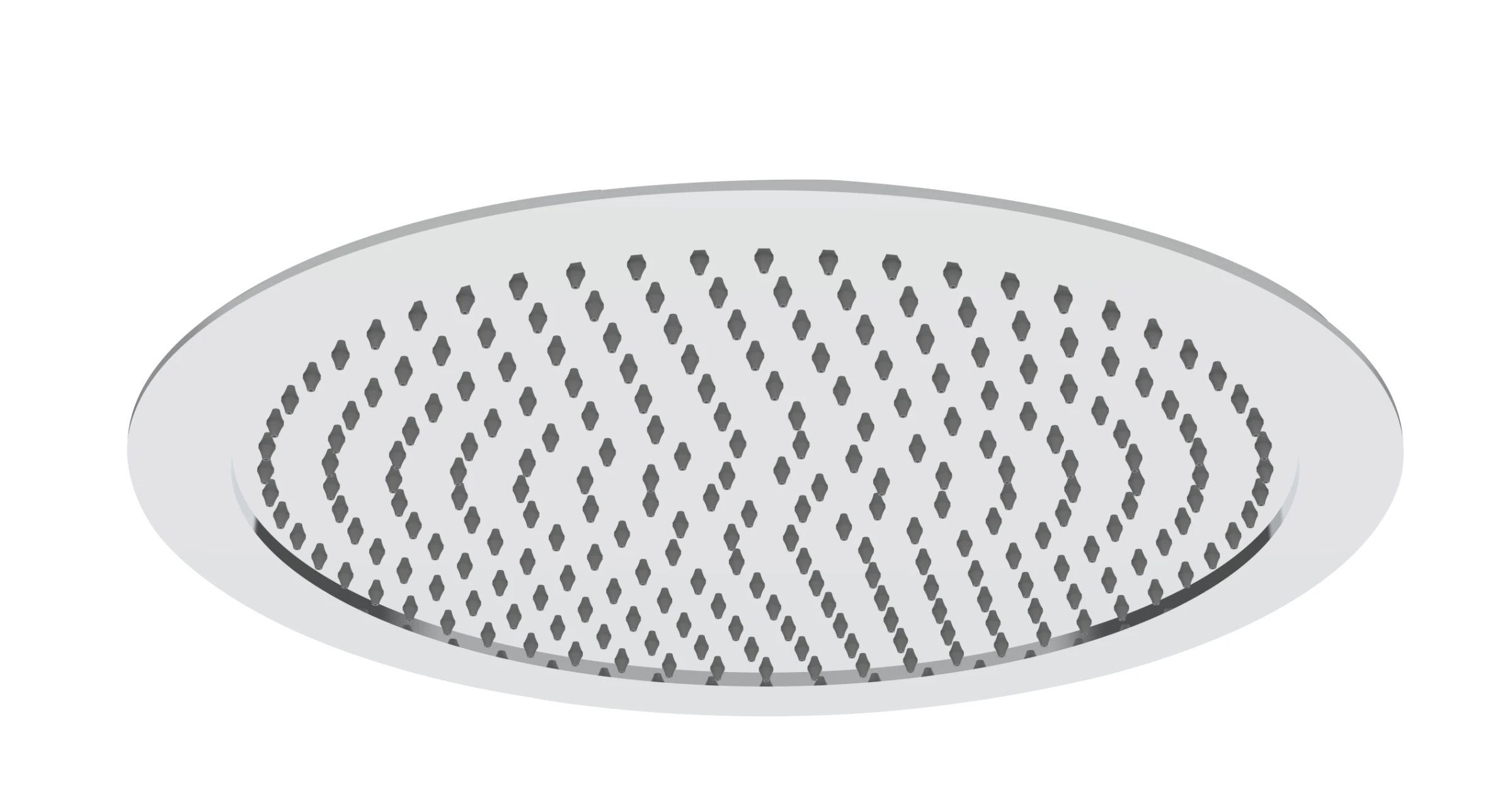 Just Taps Ceiling Mounted400mm Overhead Shower Chrome