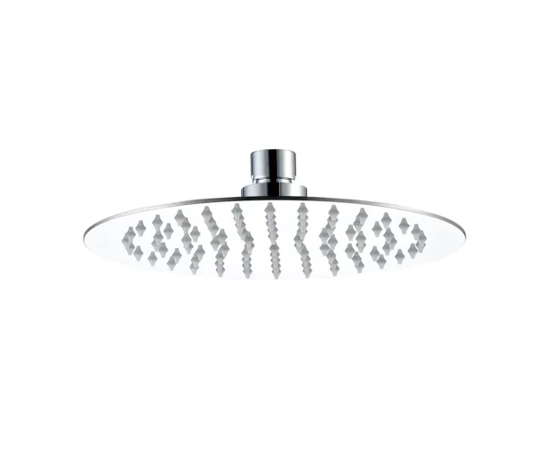 Just Taps Glide Ultra-Thin Round Shower Head 300mm Chrome