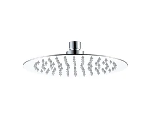 Just Taps Glide Ultra-Thin Round Shower Head 300mm Chrome