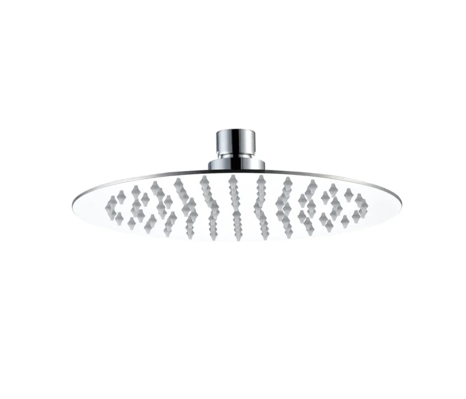 Just Taps Glide Ultra-Thin Round Shower Head 300mm Chrome product image - Image 1